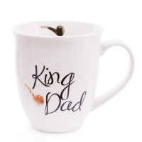 Чашка керамічна King Dad 0,5 л. 28148