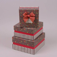 Комплект коробок для подарунків 3 шт. 41032
