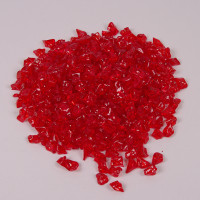 Камінці декоративні червоні 2 х 1,5 см. (400 шт.) 25930