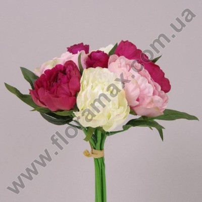 Букет Пионов розово-марсаловый 71372