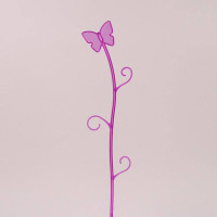 Підпорка для орхідей Метелик малинова 82090