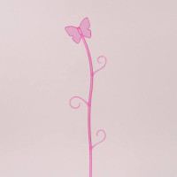 Підпорка для орхідей Метелик рожева 82093