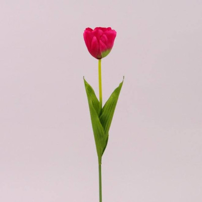 Квітка Тюльпан зелено-червона 71474