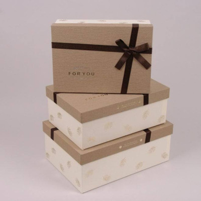 Комплект коробок для подарков 3 шт. 41059