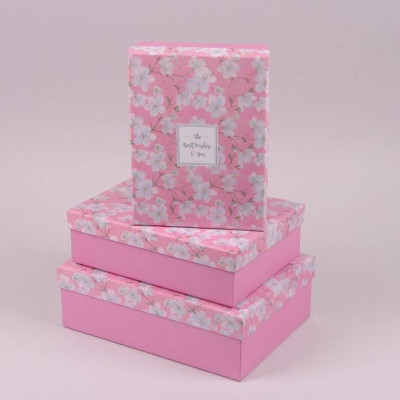 Комплект коробок для подарков 3 шт. 41226