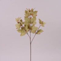 Ветка декоративная с оливковыми листьями 72002
