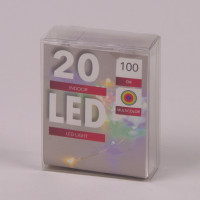 Подсветка LED разноцветная 20 светодиодов 1 м. 45035