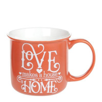 Чашка фарфоровая Home and Love 0,4 л. 32016