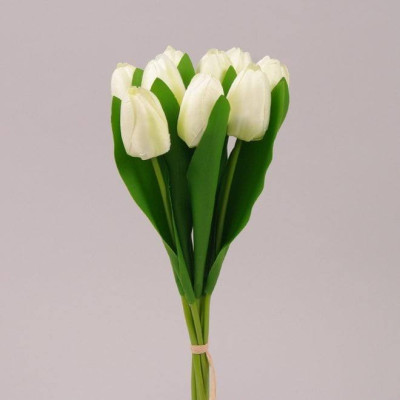 Букетик Тюльпанов белый 72352