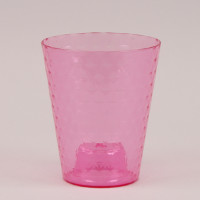 Горщик пластмасовий для орхідей Diament Petit рожевий 13см.