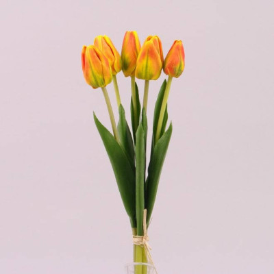 Букет Тюльпанів пінка оранжевий 72705