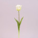 Цветок Тюльпан из латекса белый 72727