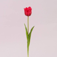 Квітка Тюльпан з латексу червона 72728