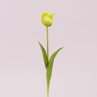 Цветок Тюльпан из латекса зеленый 72729