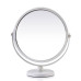 Зеркало косметическое белое Zac H-19 см. 30125