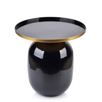 Столик металлический черный Anisha D-40.7 см. 35308