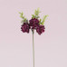 Гілочка декоративна з фіолетовим цвітом 72892