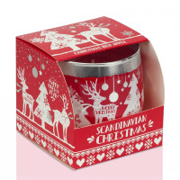 Свеча ароматическая "Scandinavian Christmas" (Christmas Red Apple) 28794