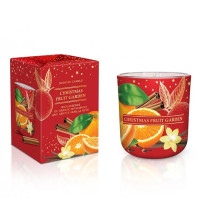 Свічка ароматична "Christmas Fruit Garden" (Orange with Spices) 28825