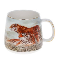 Чашка фарфорова Тигр 0,4 л. 32384