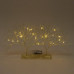 Декорація металева Дерево з LED-підсвіткою 28 см. 21253