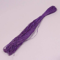 Рафія темно-фіолетова (упаковка 40 гр.) 38441