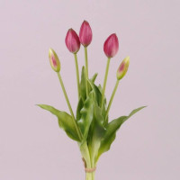 Букет Тюльпанов из латекса фиолетовый 73239