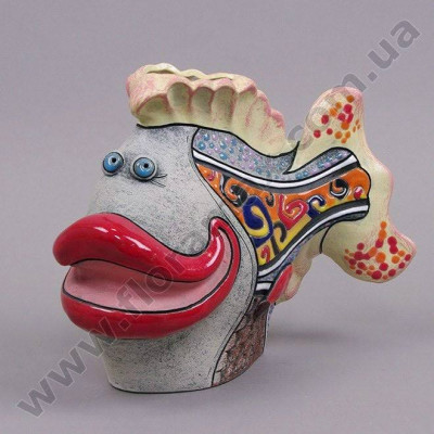 Фігурка керамічна Риба Губа 3881