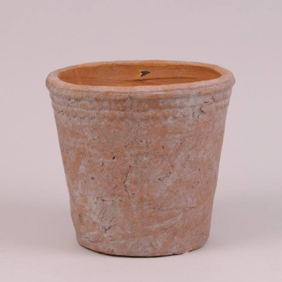 Кашпо керамическое терракотовое D-19 см. 34431