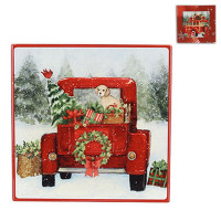 Підставка під гаряче керамічна Christmas Time 16х16 см. 32782