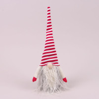Новорічна підвіска Гном в червоній шапці 9 см. 44495