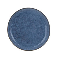 Тарілка керамічна Casual темно-синя 20.5 см. 33384