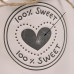 Ваза керамическая белая 100% SWEET H-20 см. (Уценка !!!) 36469