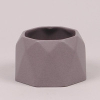 Горшок керамический для суккулентов №1 крошка аметистовый 0.35л.