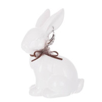 Фигурка фарфоровая Кролик белая 14 см. 42090