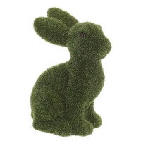 Фігурка пластикова Кролик флок зелений 20 см. 42134
