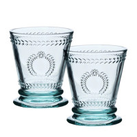 Комплект зелених скляних склянок Ecila Light 260 мл. 2 шт. 35995
