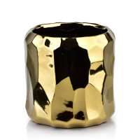 Кашпо керамическое Babette Gold D-13 см. 36029