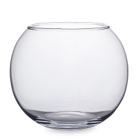 Ваза скляна Куля H-18.5 см. 16079