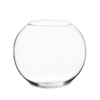 Ваза скляна Куля H-17.5 см. 16084
