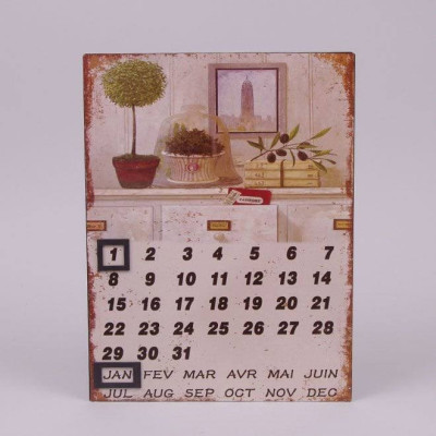 Календарь металлический 24278