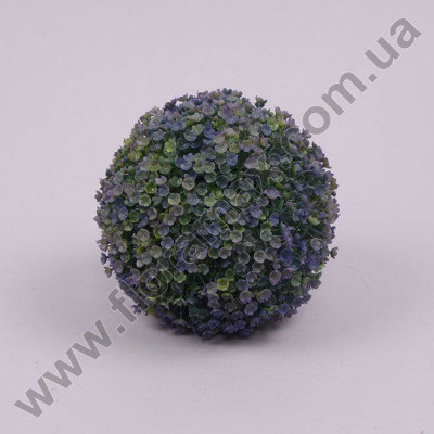 Куля декоративна зелено-фіолетова 70285