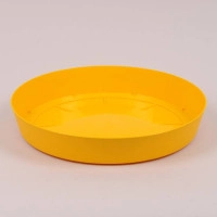 Підставка пластмасова Lofly Saucer жовта 13.5см.